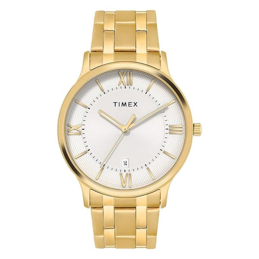 Timex Analog Silver Dial Men Watch TWTG10517