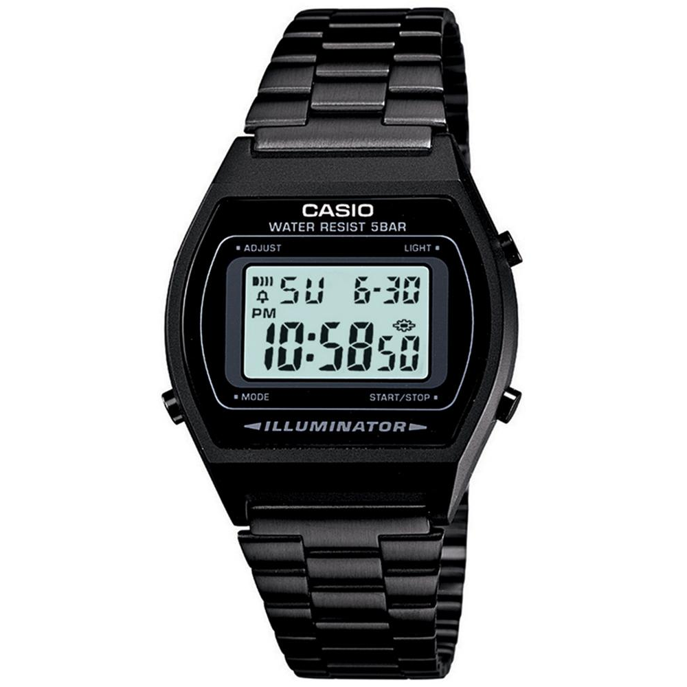 Casio Vintage Black Unisex Watch D180 B640WB-1ADF