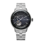 Titan Orbital Open Heart Automatic Black Dial Men's Watch 90226SM01