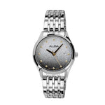 Alba Silver to Black Shimmer Gradient Dial Women's Watch AH7EZ1X1