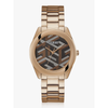 GUESS Cubed Rose Gold Women Watch GW0607L3