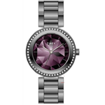 Timex Purple Dial Women's Analog Metal Strap Watch TWEL31303