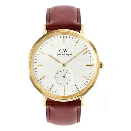Daniel Wellington Classic Multi-Eye St Mawes Off-white Sunray Gold Men's Watch DW00100869K