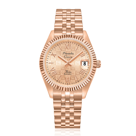 Alexandre Christie Classic Rose Gold Men's Watch 5013MDBRGLN3