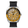 Fender x Timex Automatic Brown Dial Men's Leather Strap Watch TW6A14600UJ