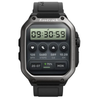 Fastrack Active Pro Black Unisex Rectangular Watch 38106PP01