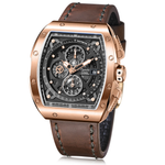 Alexandre Christie Chronograph Brown Men's Watch 6411MCLRGBA