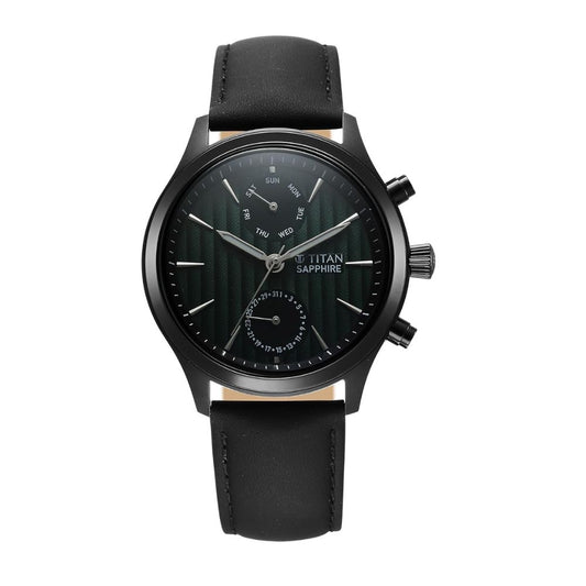 Titan Sapphire Green Men's Watch NT1874NL01