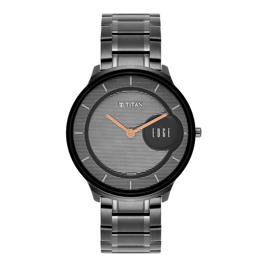 Titan Edge Black Men's Watch 1843NM03