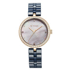 Titan Ceramics Blue Women's Watch 95215KC03