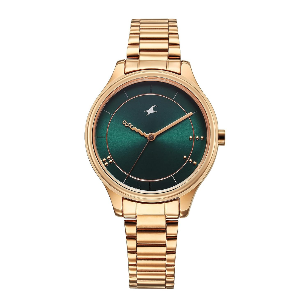 Fastrack Stunners Green Dial Women's Watch 6296WM02