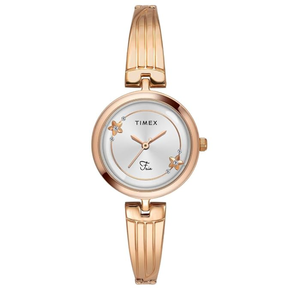 Timex Fria Silver Dial Analogue Women's Watch TWEL19802