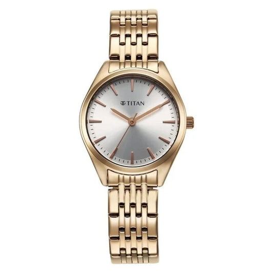 Titan Workmode Silver Women's Watch 95322WM01