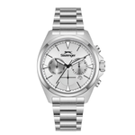 Slazenger Round Silver Dial Men's Metal Strap Watch Multifunction SL.09.2527.2.02