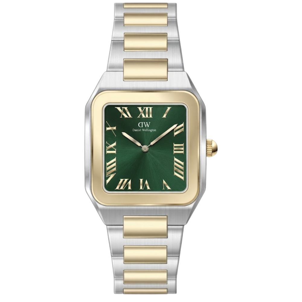 Daniel Wellington Classic Two-Tone Gold & Steel Green Women's Watch DW0DG2600