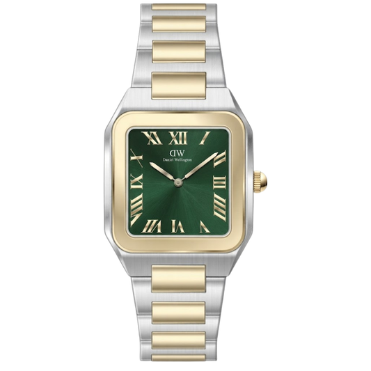 Daniel Wellington Classic Two-Tone Gold & Steel Green Women's Watch DW0DG2600
