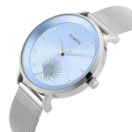 TIMEX Analog Silver Women Watch TWEL12922