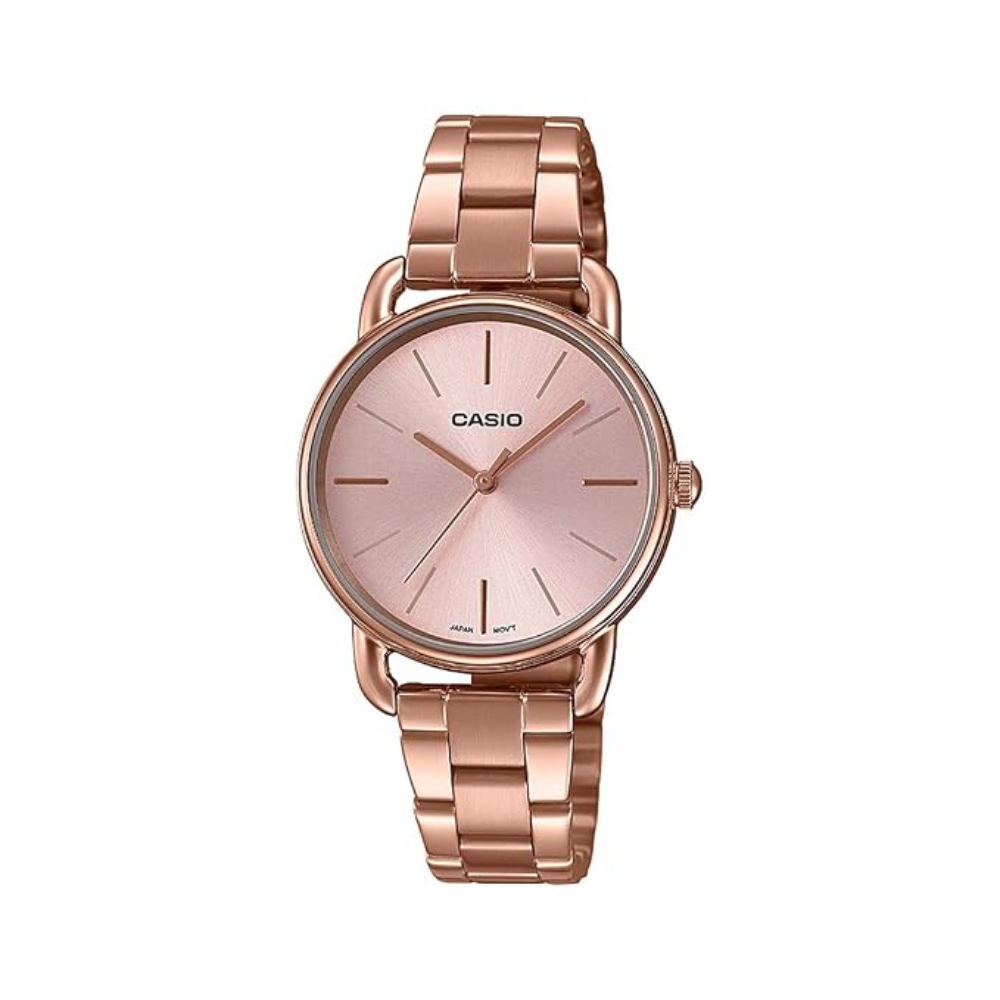 Casio Rose Gold Women's Watch LTP-E412PG-4ADF