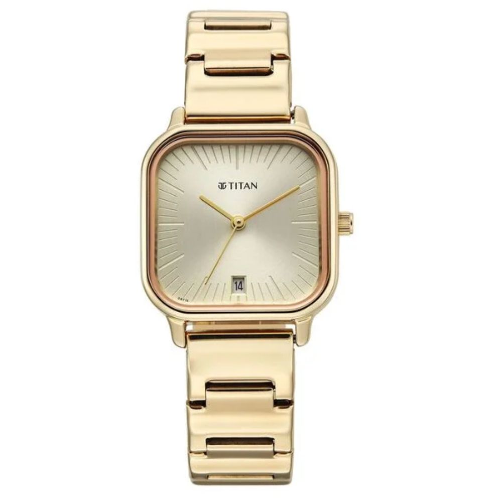 Titan Neo Champagne Women's Watch 2786WM01