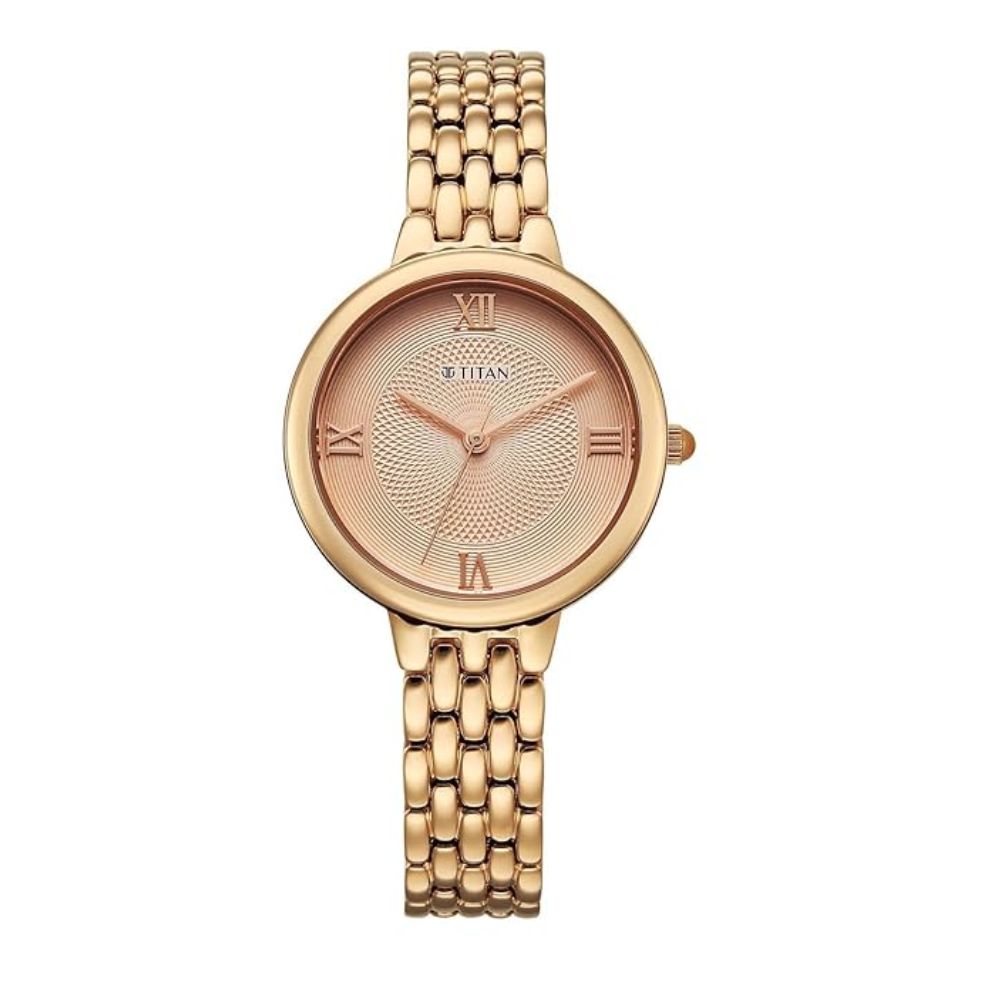 Titan Eminence Rose Gold Women's Watch 95364WM01