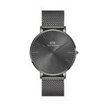 Daniel Wellington Classic 40 Anthracite Grey Sunray Men's Watch DW00100630