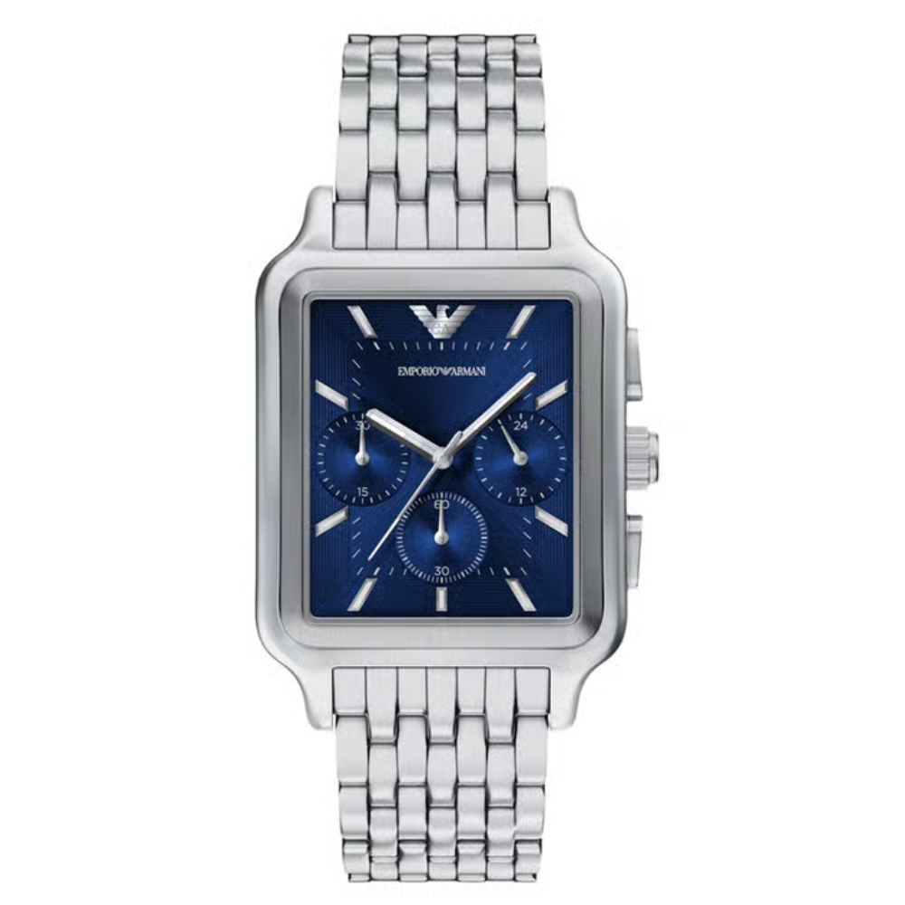 Emporio Armani Silver Dial Men's Quartz Watch AR11750