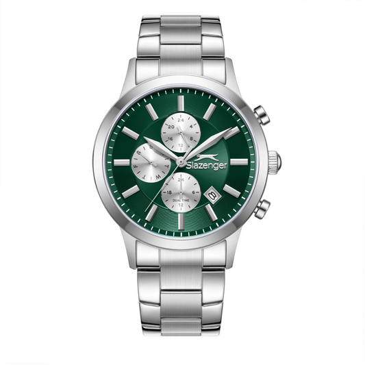Slazenger Multifunction Dark Green Dial Classic Men's Watch SL.09.2264.2.06