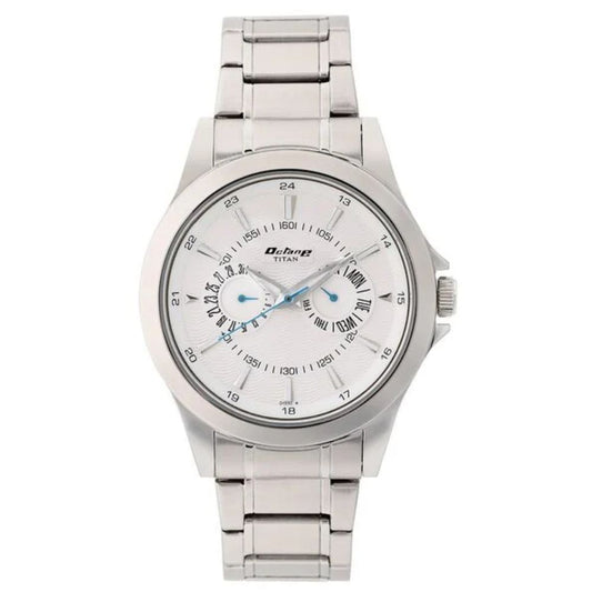 Titan Multifunction Silver Men's Watch 9323SM01