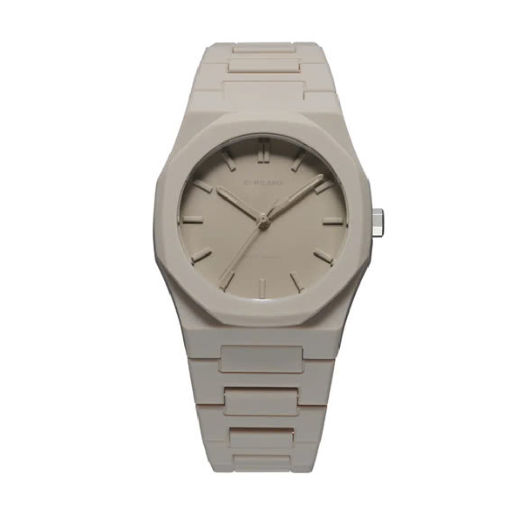 D1 Milano Polycarbon Beige Dial Unisex Watch PCBU06