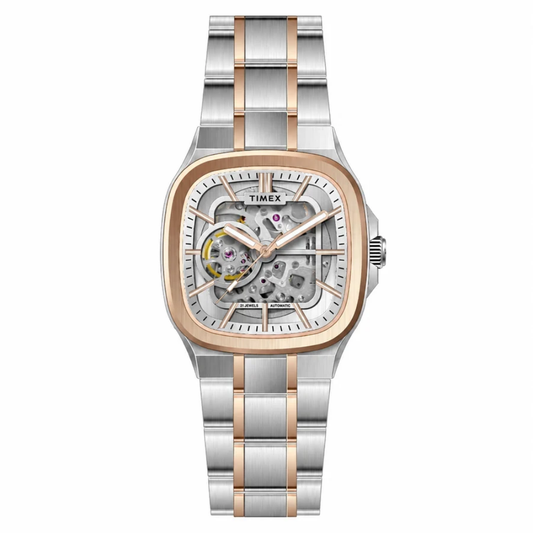 TIMEX Automatic Silver Dial Men's Watch TWEG31900