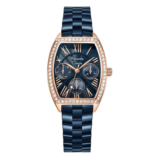 Alexandre Christie Blue Women's Watch 2B86BFBURBU
