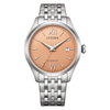 Citizen Orange Dial Men's Watch NJ0240-55X