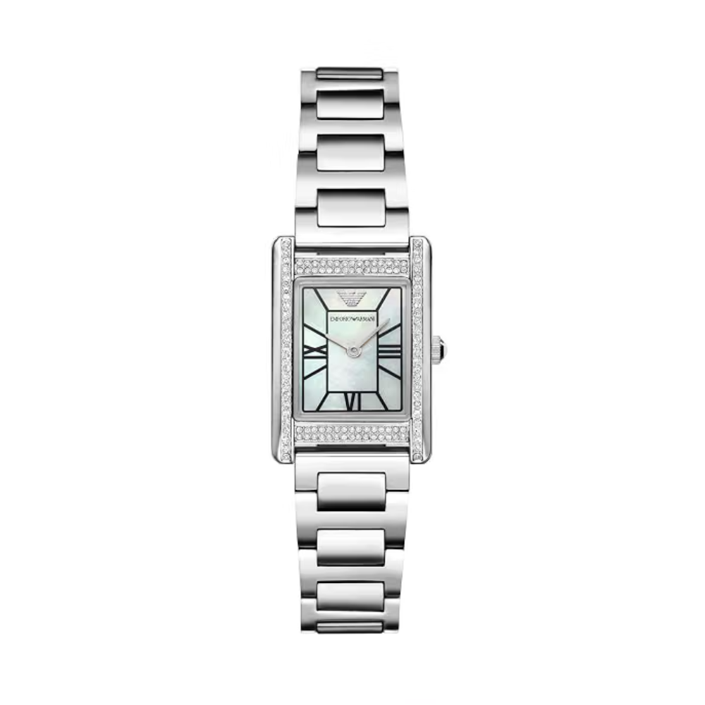 Emporio Armani Collection Mother Of Pearl Dial Women's Quartz Analog Watch AR11625