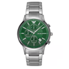Emporio Armani Renato Green Dial Men's Chronograph Watch AR11507