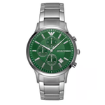 Emporio Armani Renato Green Dial Men's Chronograph Watch AR11507