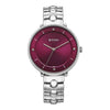 Titan Workwear Maroon Dial Women's Watch 2651SM09