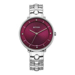 Titan Workwear Maroon Dial Women's Watch 2651SM09