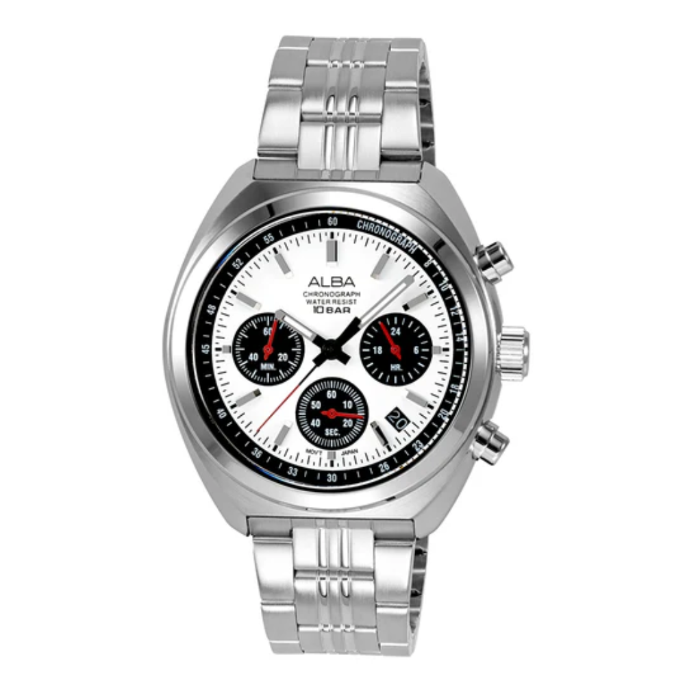 ALBA Seashell White Dial Men's Watch AT3K11X1