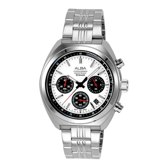 ALBA Seashell White Dial Men's Watch AT3K11X1