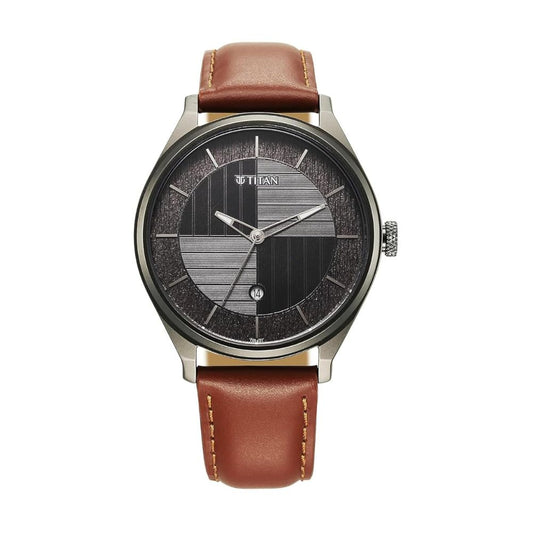 Titan Neo Economy Grey Men's Watch 1802QL03