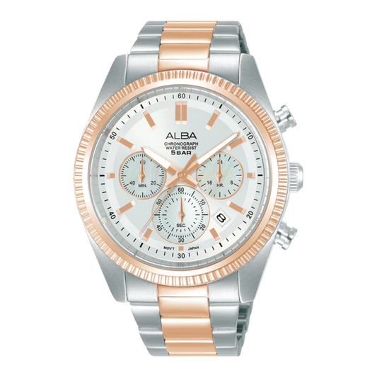 ALBA Silver Dial Men's Watch AT3K14X1