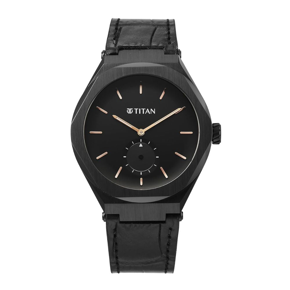 Titan Contour Black Men's Watch 90210NL01