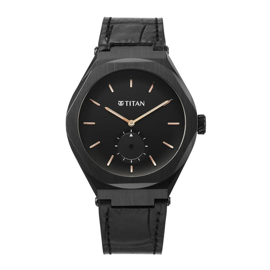 Titan Contour Black Men's Watch 90210NL01