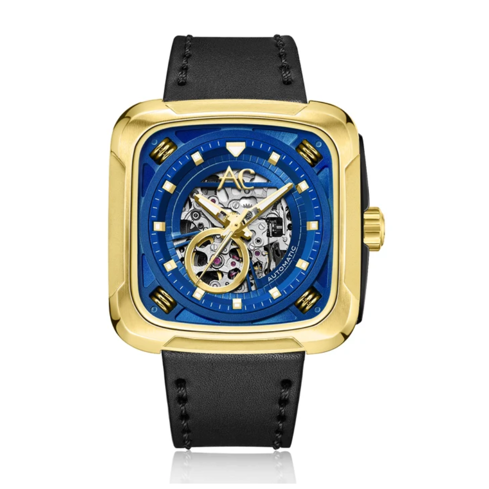 Alexandre Christie Maharaja Luxe Black Men's Automatic Watch 6577MALGPBU