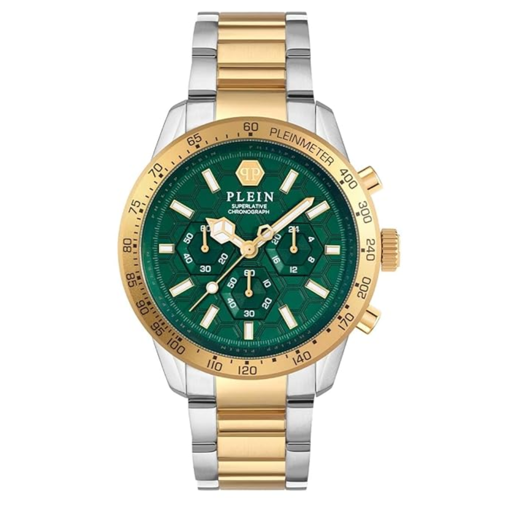 Philipp Plein Pleinmeter Green Dial Men's Watch PWPYA0524