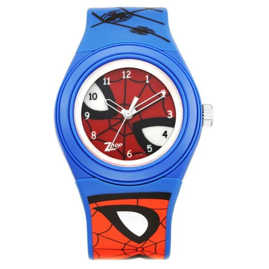 Zoop Marvel Spiderman Red Dial Blue Strap Boys Kids Watch NSC4048PP47