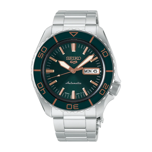 Seiko Sports Green Dial Men's Automatic Watch HDB005K1