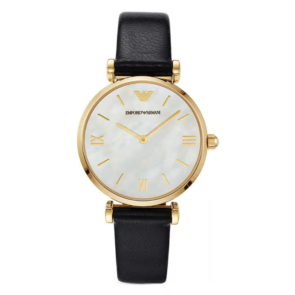 Emporio Armani Mother of Pearl Dial Analog Watch for Women AR1910