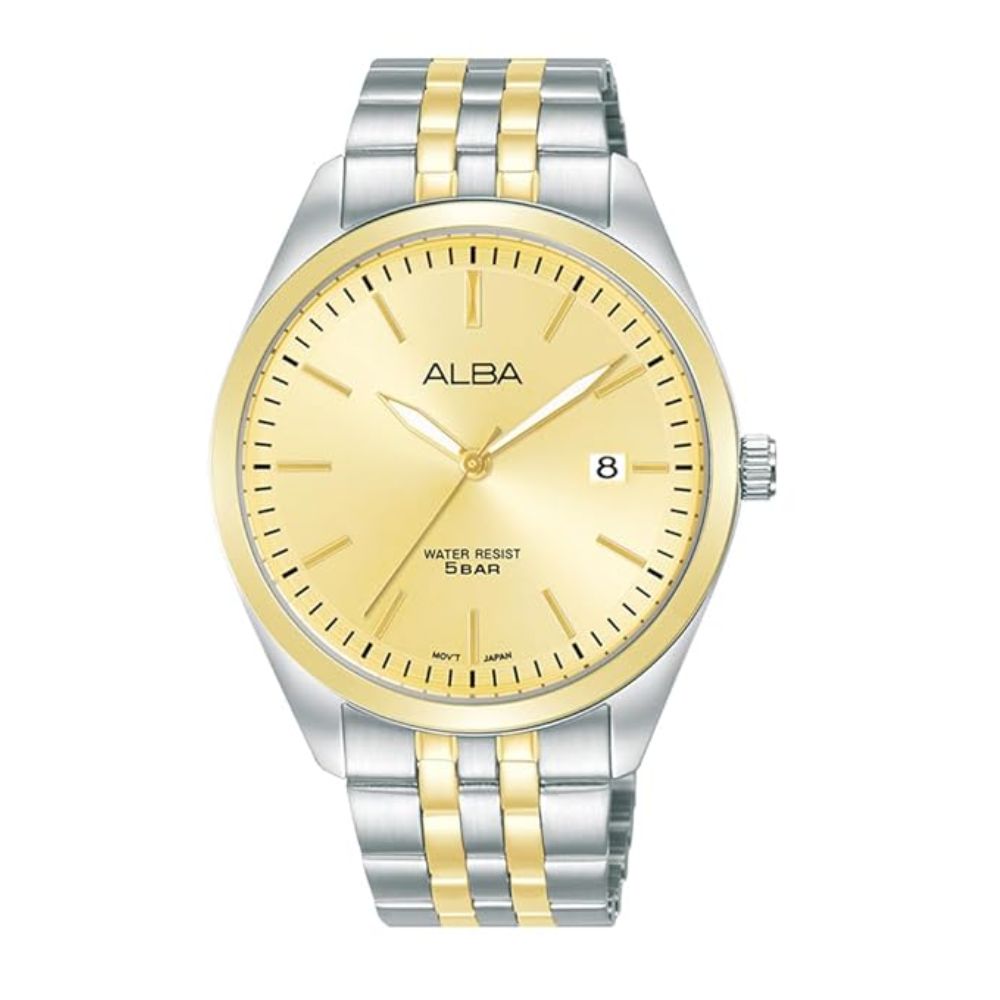 ALBA Gold Dial Men's Watch AS9S10X1