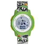Zoop Looney Tunes Green Case Green Strap Digital Dial Watch For Boys And Girls 16043PP08